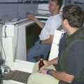 A 3G Lab Sailing Trip, Shotley, Suffolk - 6th September 2001, Evening, as we head over to Felixstowe
