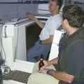 It's evening as we head over to Felixstowe, A 3G Lab Sailing Trip, Shotley, Suffolk - 6th September 2001