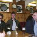 We have a beer in Suffolk Yacht Harbour, A 3G Lab Sailing Trip, Shotley, Suffolk - 6th September 2001