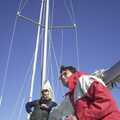 Dan and Gerard, A 3G Lab Sailing Trip, Shotley, Suffolk - 6th September 2001