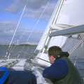 A 3G Lab Sailing Trip, Shotley, Suffolk - 6th September 2001, Dan looks out to Felixstowe