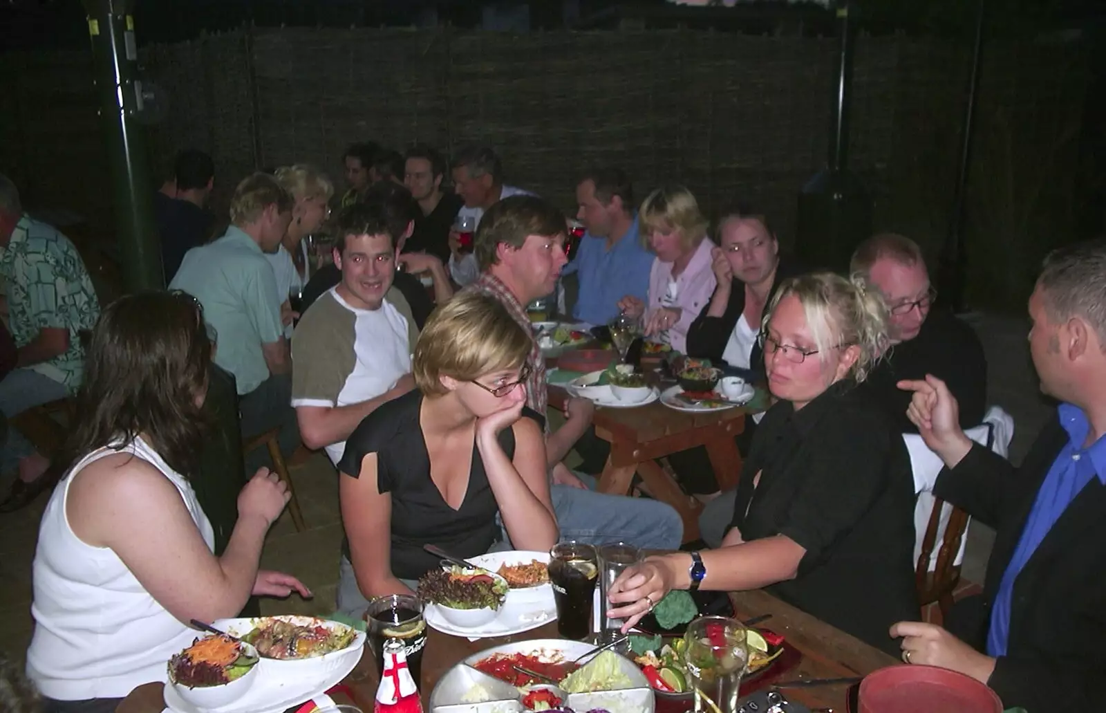 A lot of 3G Lab staffers, from Herr Gockeller leaves 3G Lab, Cambridge - 10th September 2001