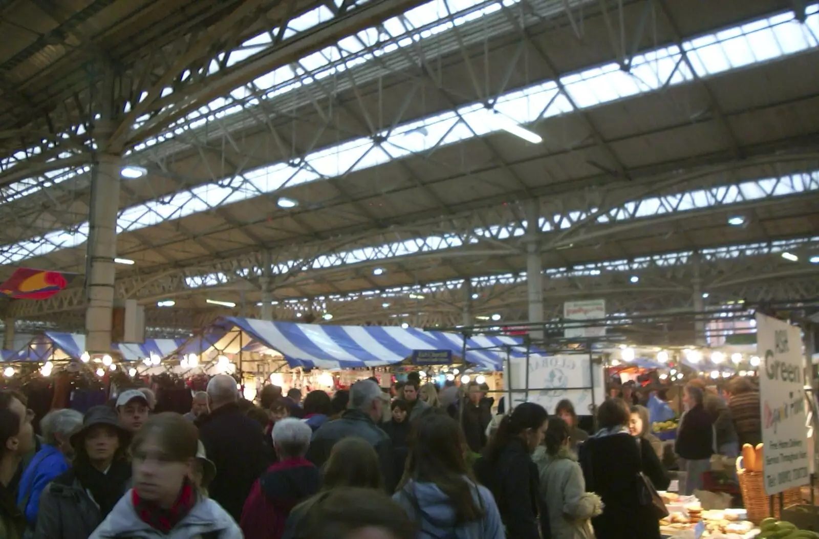 Spitalfields Market, home of £5 loaves of bread, from Sis's Kitchen, Morden, London - 15th November 2001