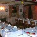 The restaurant is set up, The BSCC Christmas Dinner, Brome Swan, Suffolk - 7th December 2001