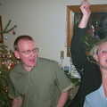 It's already kicked off in the lounge, A 3G Lab New Year at Michelle's, St Ives, Cambridgeshire - 31st December 2001
