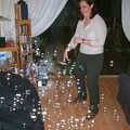 There's a bubble machine in the lounge, A 3G Lab New Year at Michelle's, St Ives, Cambridgeshire - 31st December 2001