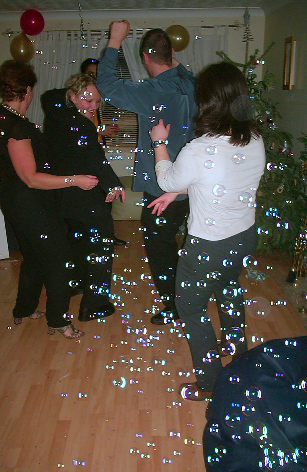 More bubbles from A 3G Lab New Year at Michelle's, St Ives, Cambridgeshire - 31st December 2001