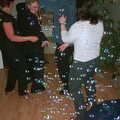 More bubbles, A 3G Lab New Year at Michelle's, St Ives, Cambridgeshire - 31st December 2001