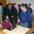 Richard Stallman greets the attendees, Marc Chops Trees, Richard Stallman and a March Miscellany, Suffolk and Cambridge - 5th March 2002