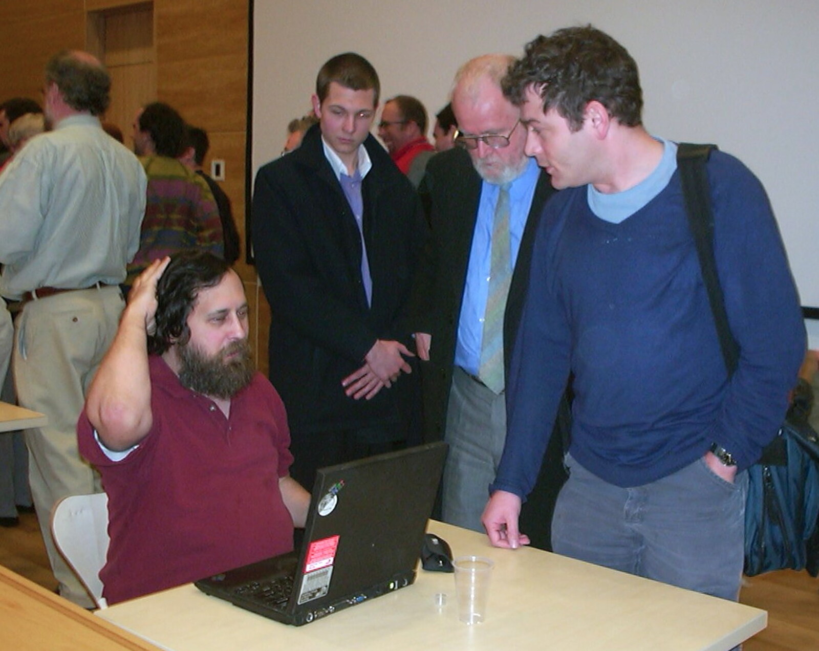 Stallman answers questions from Marc Chops Trees, Richard Stallman and a March Miscellany, Suffolk and Cambridge - 5th March 2002
