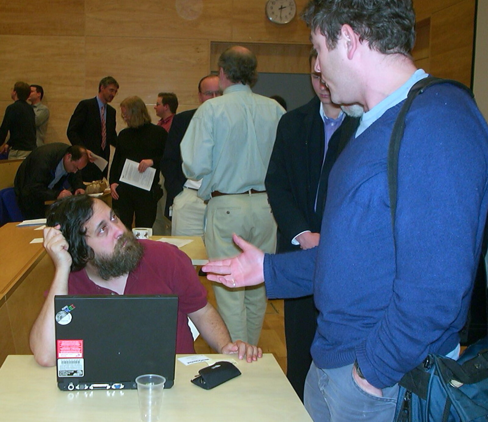 More interrogation from Marc Chops Trees, Richard Stallman and a March Miscellany, Suffolk and Cambridge - 5th March 2002