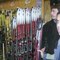 In Chamonix, Marc gets his skis sorted, 3G Lab Goes Skiing In Chamonix, France - 12th March 2002