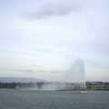 The big fountain on Lake Geneva, Nosher in Geneva, Switzerland - 17th March 2002