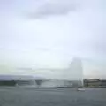 The big fountain on Lake Geneva, Nosher in Geneva, Switzerland - 17th March 2002