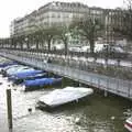 Boats by the lake shore, Nosher in Geneva, Switzerland - 17th March 2002