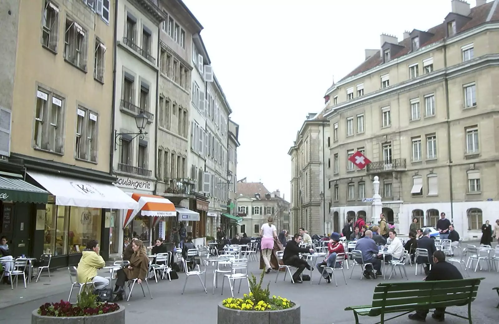 The old city, Geneva, from Nosher in Geneva, Switzerland - 17th March 2002