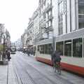 Modern Geneva, and the trams that nearly ate Nosher, Nosher in Geneva, Switzerland - 17th March 2002