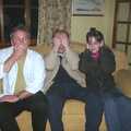 The three wise monkeys, Suey's Actual Birthday, Thorndon, Suffolk - 2nd April 2002