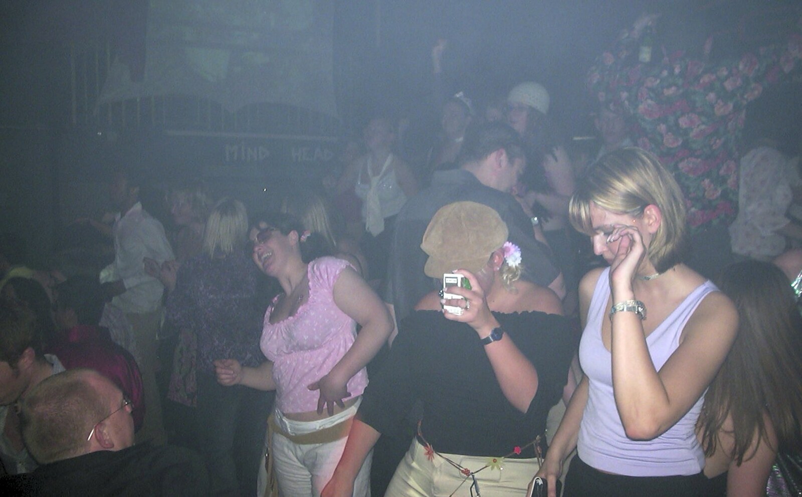 The haze of Car Wash nightclub from 3G Lab's Carwash Nightclub by Limo, London - 27th April 2002