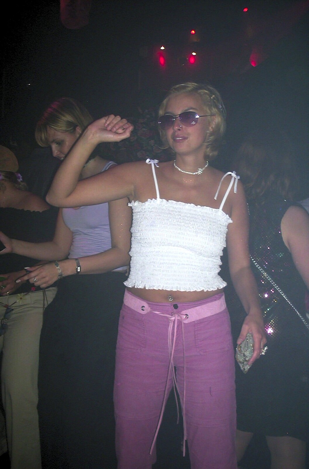 Wendy dances from 3G Lab's Carwash Nightclub by Limo, London - 27th April 2002