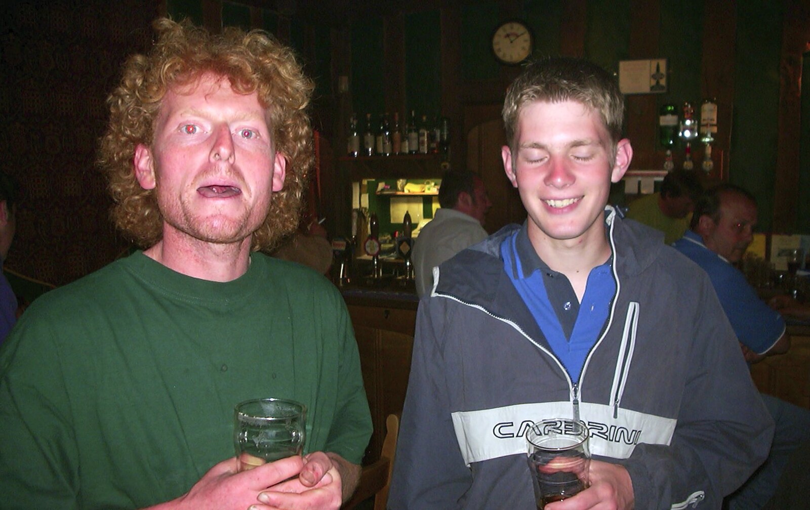 Wavy and The Boy Phil from The BSCC at Laxfield and Hoxne, Suffolk - 2nd May 2002