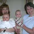 Lots of babies, Sydney's Christening, Hordle, Hampshire - 4th May 2002