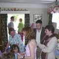 The lounge is full, Sydney's Christening, Hordle, Hampshire - 4th May 2002