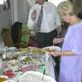 Sean and his mum, Sydney's Christening, Hordle, Hampshire - 4th May 2002