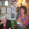 Spam and Anne, Jenny's 50th at The Swan Inn, Brome, Suffolk - 14th May 2002
