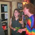 Jenny's 50th at The Swan Inn, Brome, Suffolk - 14th May 2002, Marc, Suey and Wavy