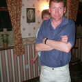 Apple John looks shifty, Jenny's 50th at The Swan Inn, Brome, Suffolk - 14th May 2002
