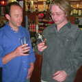2002 Marc looks glumly at his empty glass