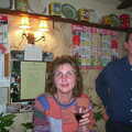 Jenny's 50th at The Swan Inn, Brome, Suffolk - 14th May 2002, Anne and Phil