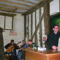 The band in the corner, The Hoxne Beer Festival, Suffolk - 20th May 2002