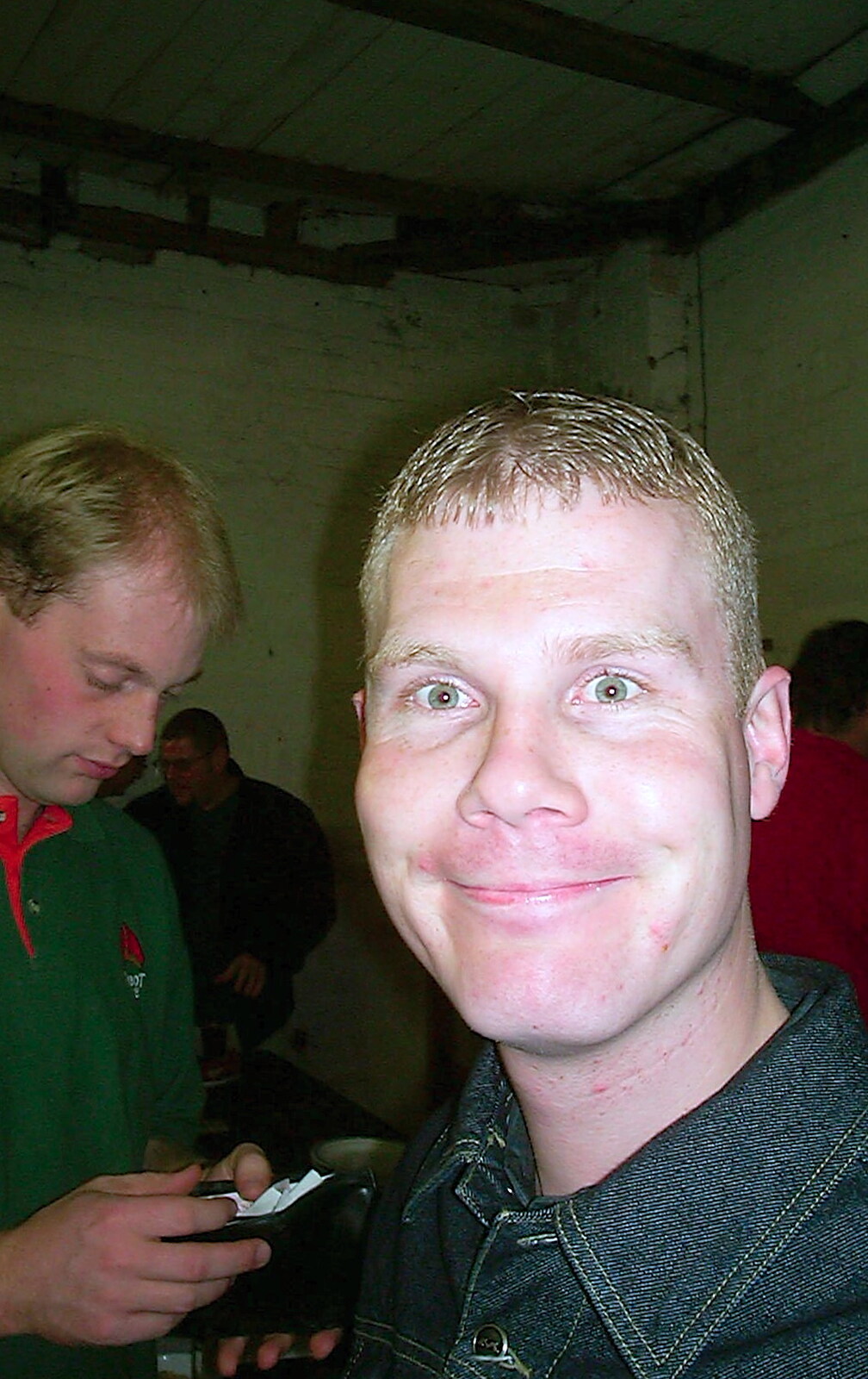 Mikey P from The Hoxne Beer Festival, Suffolk - 20th May 2002