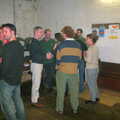 People in the Swan's outbuilding, The Hoxne Beer Festival, Suffolk - 20th May 2002