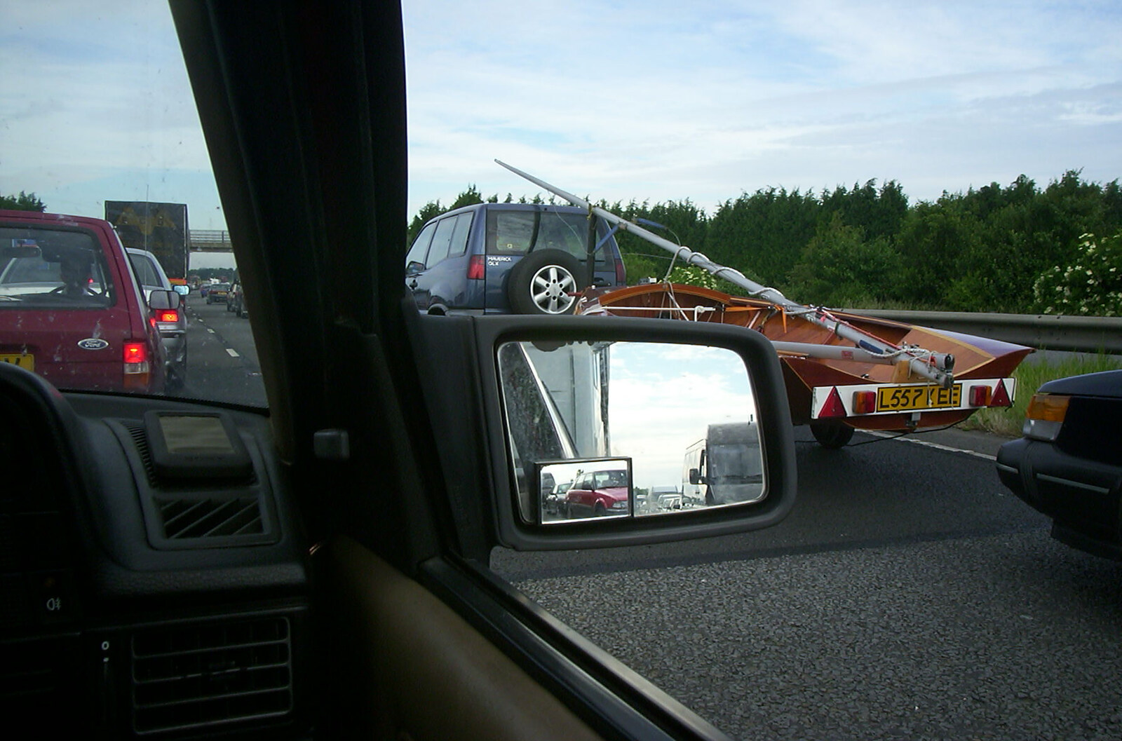 Spammy's Barbeque and A Summer Miscellany - 1st June 2002: Gridlock on the A14