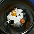 2002 There's a sad tangerine in Nosher's office bin