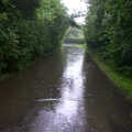 2002 The road in Brome is a bit flooded