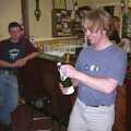 2002 Marc gets some fizz