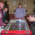 2002 Wavy wins a point on table football