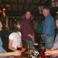 The gang, A Rainy Barbeque at the Swan Inn, Brome, Suffolk - 15th June 2002