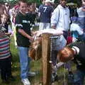 Some kids get a hair wash, Radio 1's One Big Sunday, Chantry Park, Ipswich - 14th July 2002