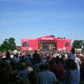 Possibly Kocheen on stage, Radio 1's One Big Sunday, Chantry Park, Ipswich - 14th July 2002