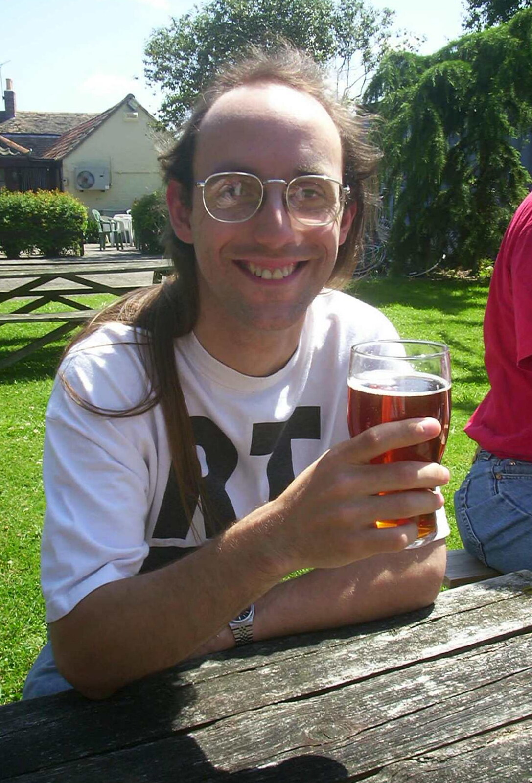 Down in Cambridge, Dave's got a beer on from BSCC Rides, Petanque at the Swan and July Miscellany - 21st July 2002