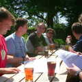 The 3G Lab massive in a Cambridge beer garden, BSCC Rides, Petanque at the Swan and July Miscellany - 21st July 2002