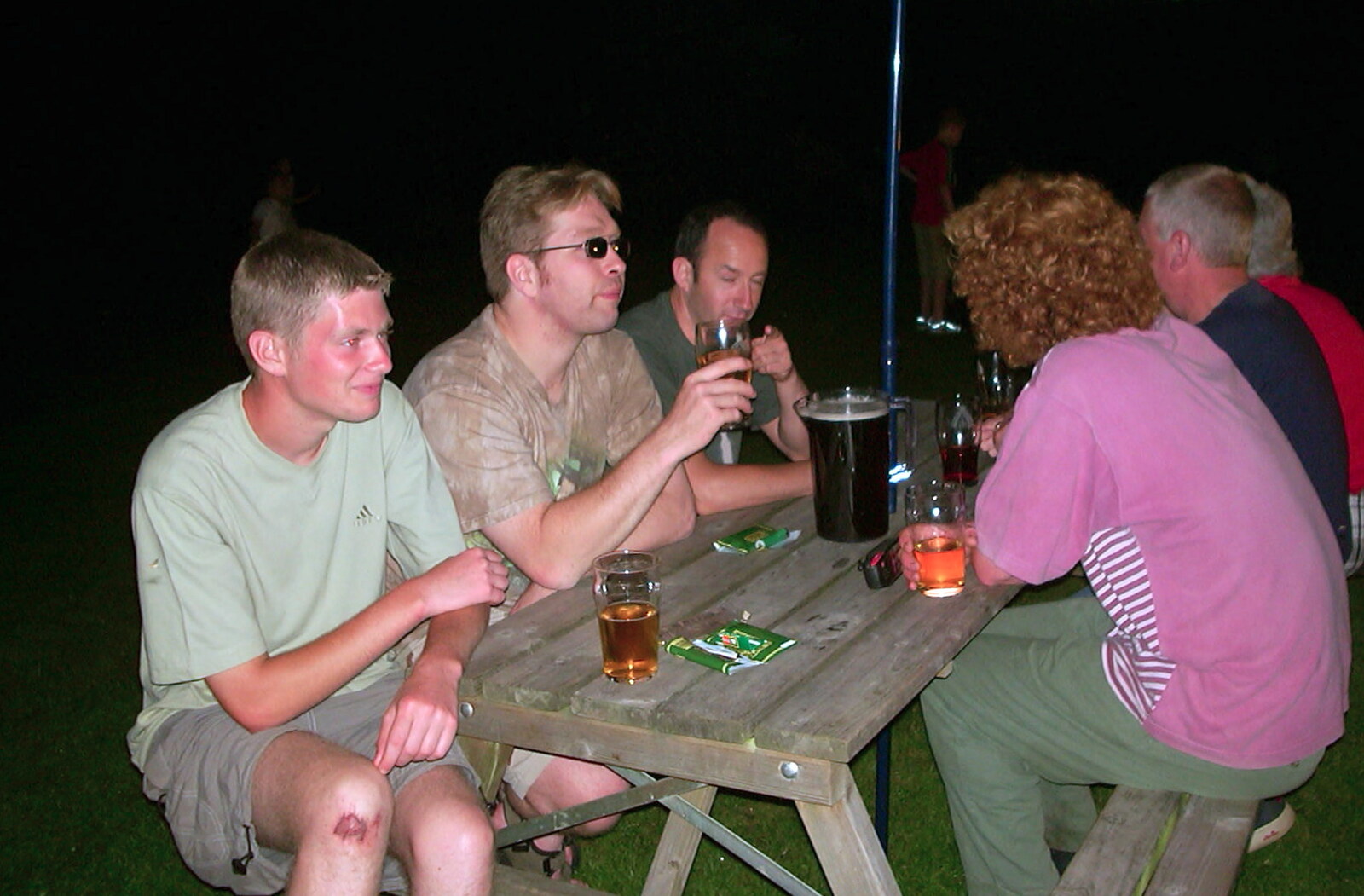 Marc's still got his shades on from BSCC Rides, Petanque at the Swan and July Miscellany - 21st July 2002