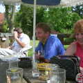 Nigel and Jenny watch proceedings, BSCC Rides, Petanque at the Swan and July Miscellany - 21st July 2002