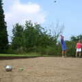 Nigel throws, BSCC Rides, Petanque at the Swan and July Miscellany - 21st July 2002