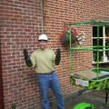 Nigel's got his electrical gloves on, Alan gets a Cherry Picker, Brome, Suffolk - 2nd August 2002